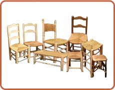 sillas y banquetas