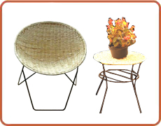 sillón media naranja